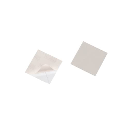 Tasche adesive DURABLE CORNERFIX® triangolari polipropilene trasparente 75x75mm  conf. 100 - 828119